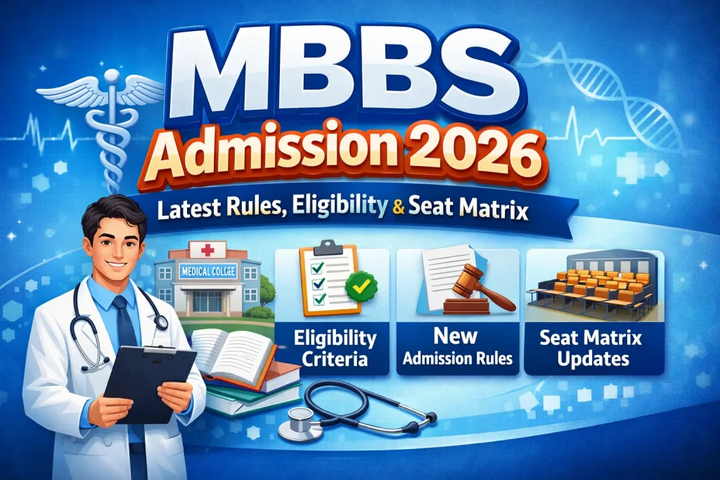 MBBS Admission 2026, NEET Counselling, MBBS Admission Process, Medical Colleges, NEET UG