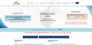 comedk option entry 2026 choice filling