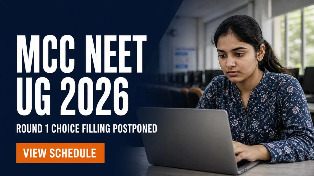 NEET 2026 Choice Filling MCC counselling college preference
