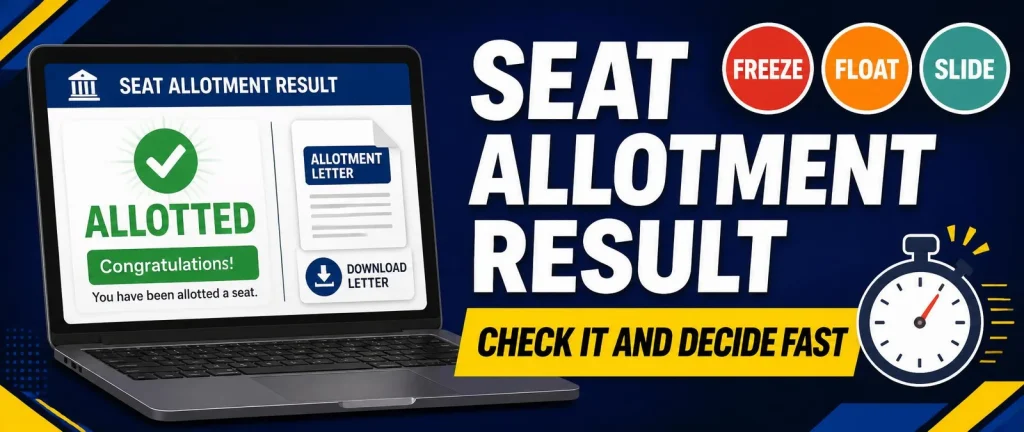 NEET 2026 Seat Allotment MCC Round 1